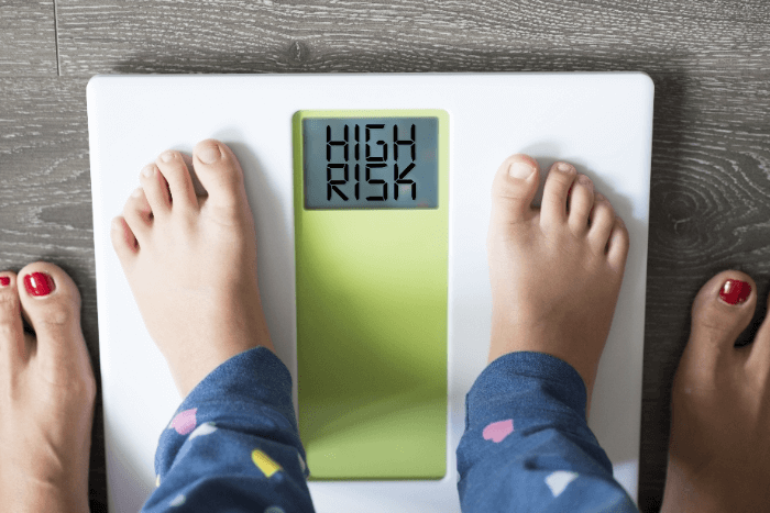 肥満になると上昇するリスク